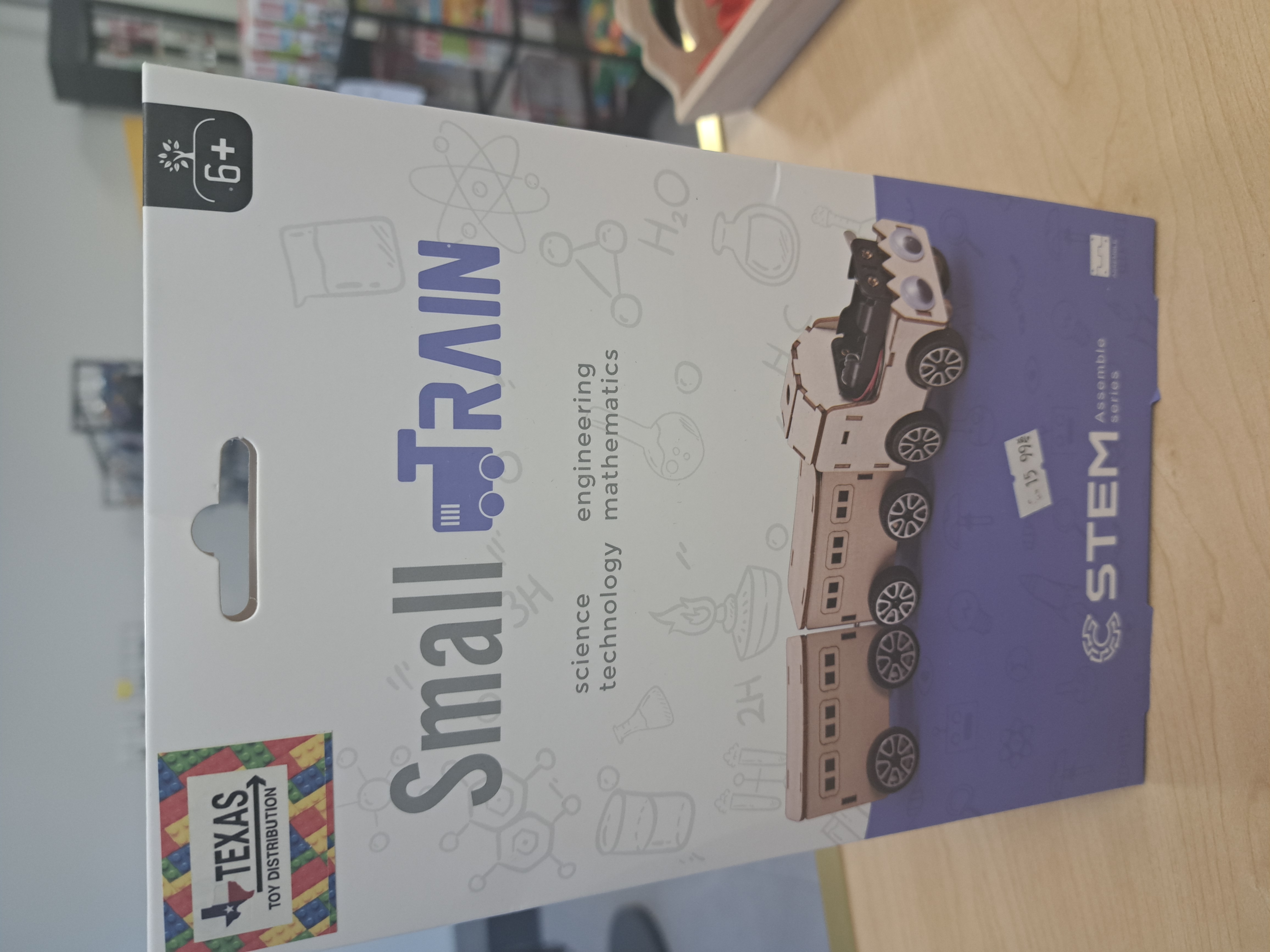 stem petit train à fabriquer en bois